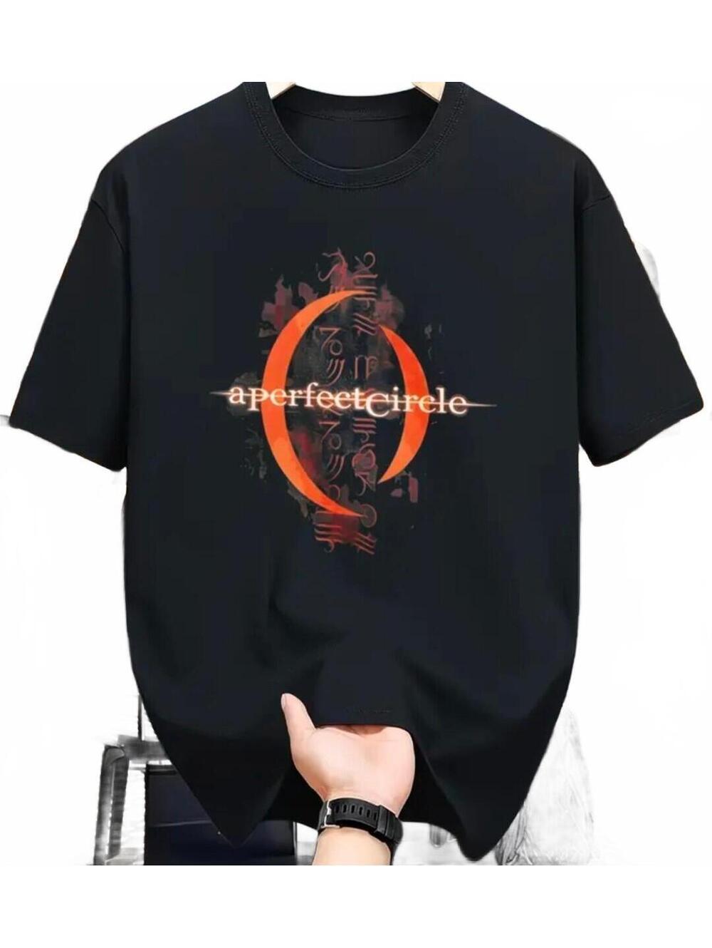 A Perfect Circle (band) - cotton rock tee - L - black - NEW NWOT